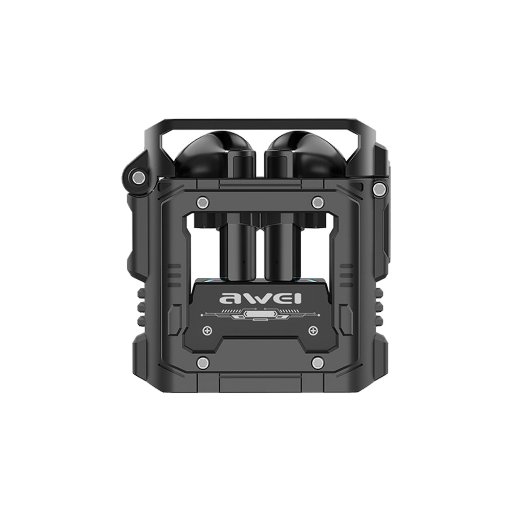 AWEI T63 Wireless Earbuds (Zinc-Alloy Shell, Colorful Ambient Lights)