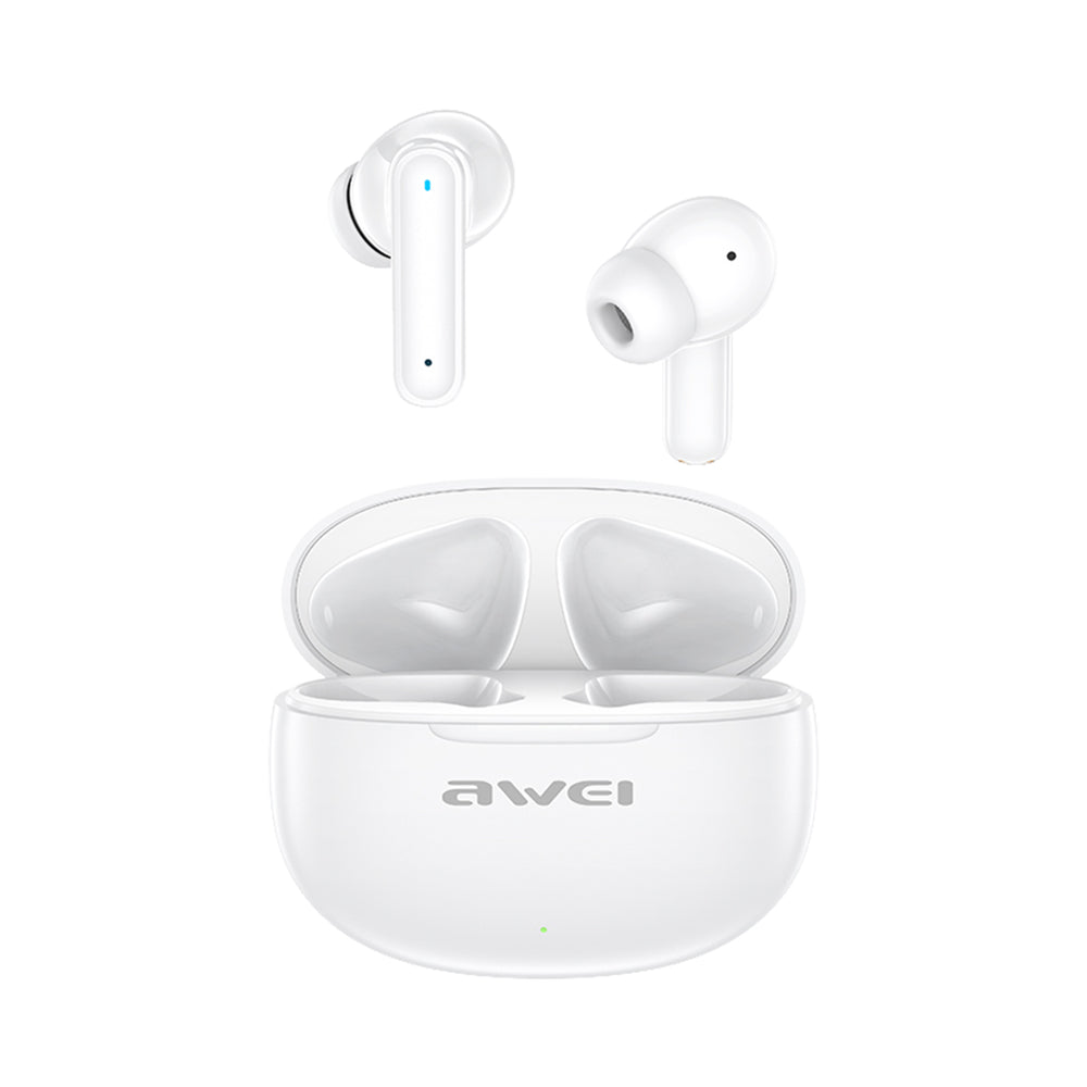 AWEI T71 Wireless Earbuds (3.2g Ultra-Light, Low Latency, 30H Playtime)