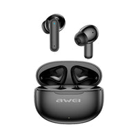 AWEI T71 Wireless Earbuds (3.2g Ultra-Light, Low Latency, 30H Playtime)