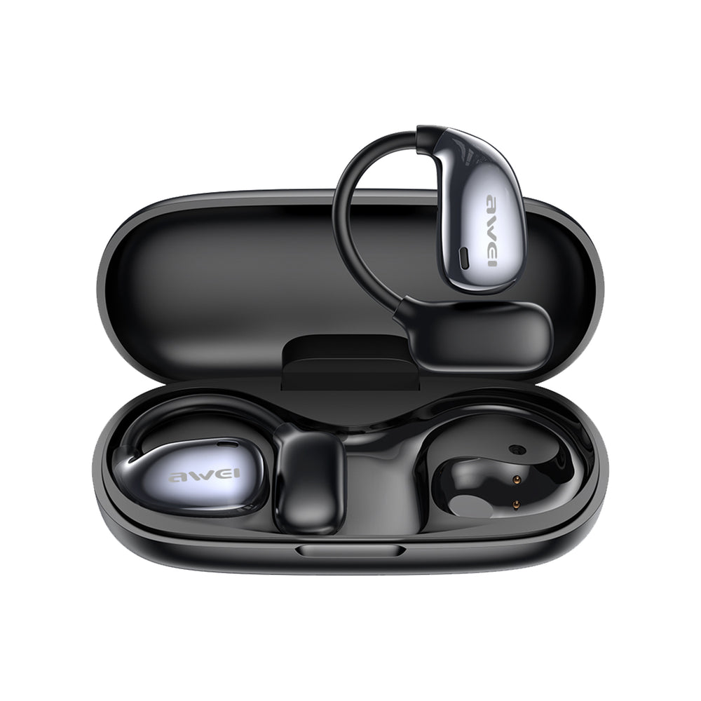AWEI T98 OWS Earbuds (Open-Ear, Ear-Hook, IPX6, Heavy Bass)