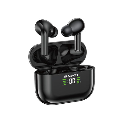 AWEI T29P ANC Wireless Earbuds (-35dB Noise Cancellation, Smart Power Display)