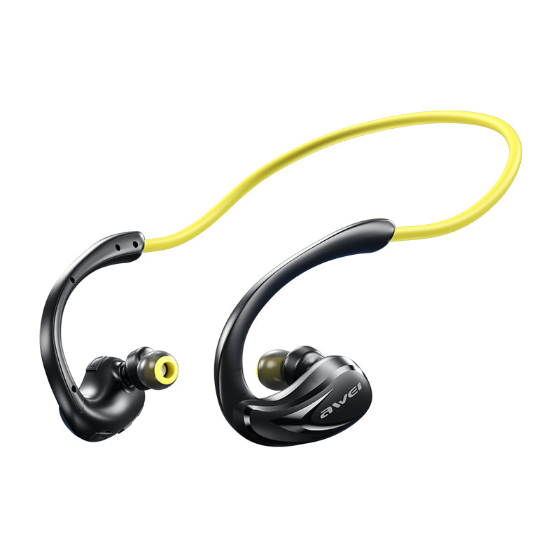 AWEI A880Pro Headphones (Sports,Hi-Fi,Noise Canceling Earplugs)