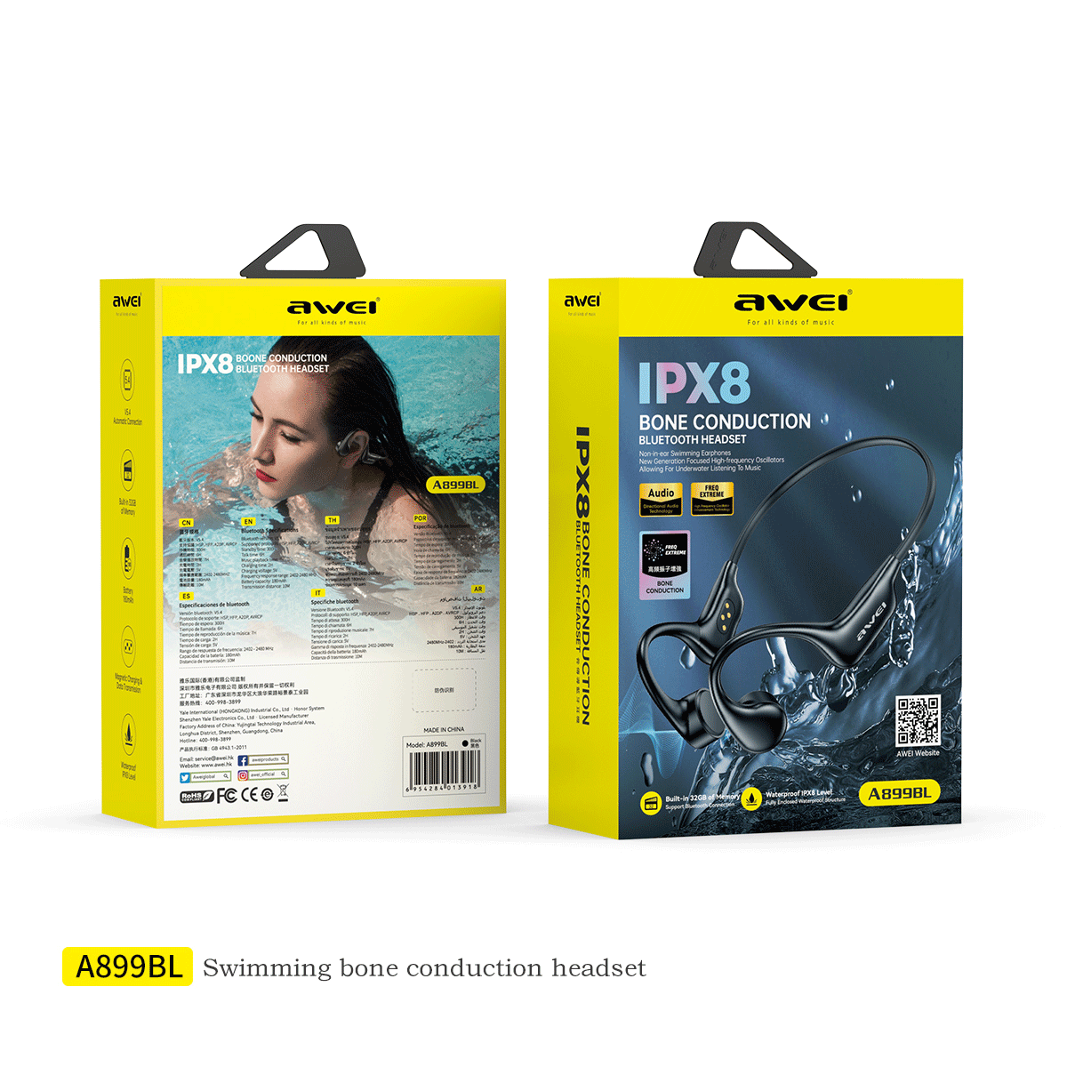 Awei A899BL Bone-Conduction Earphone