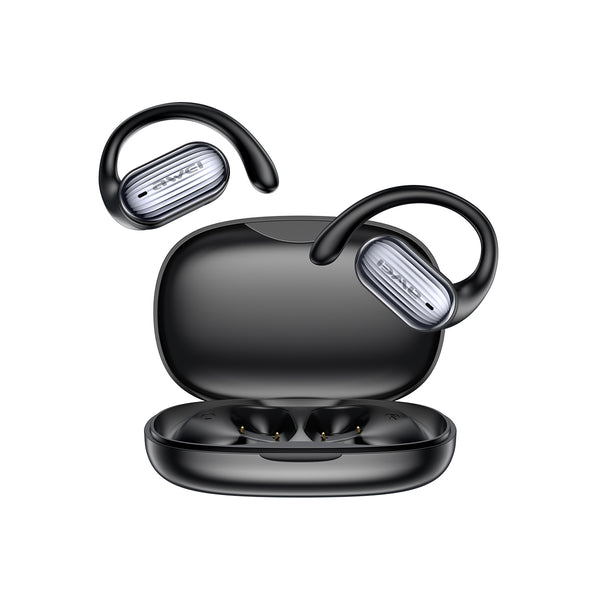 AWEI T95 Earbuds (Open-Ear Hooks,Sports,Stable fit)